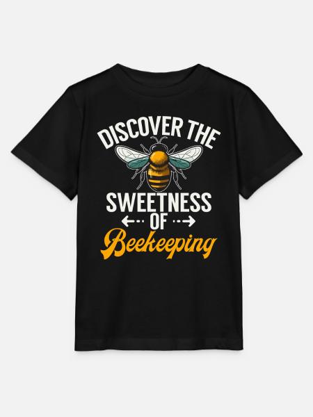 Bee Gifts - Stanley/Stella Kinder T-Shirt MINI CREATOR - Schwarz