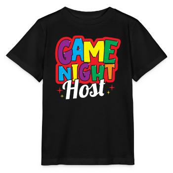Board Games Game Board Gift - Stanley/Stella MINI CREATOR Kids’ T-Shirt - black - Front - Mikhail (115cm)
