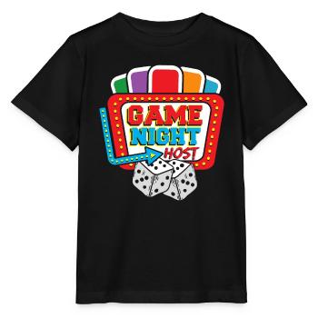 Jeux de société jeu de société cadeau - T-shirt bio MINI CREATOR Stanley/Stella Enfant - noir - Devant - Mikhail (115cm)