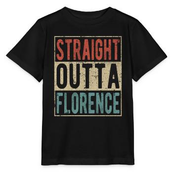 Direkt aus Florenz - Stanley/Stella Kinder T-Shirt MINI CREATOR  - Schwarz - Vorne - Mikhail (115cm)