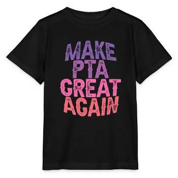 Rendre la PTA à nouveau géniale 3 - T-shirt bio MINI CREATOR Stanley/Stella Enfant - noir - Devant - Mikhail (115cm)