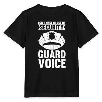 Security Kleidung Security Zubehör - Stanley/Stella Kinder T-Shirt MINI CREATOR  - Schwarz - Vorne - Mikhail (115cm)