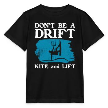 Kiteboarding Kitesurfer Kitesurfing Kiteboarder - Stanley/Stella MINI CREATOR Kids’ T-Shirt - black - Front - Mikhail (115cm)