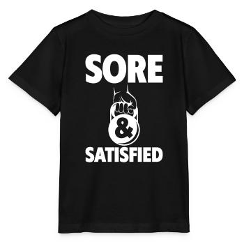 Douleur Et Satisfait 4 - T-shirt bio MINI CREATOR Stanley/Stella Enfant - noir - Devant - Mikhail (115cm)
