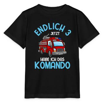 Endlich Jetzt Habe Ich Das Komando 3 Party Feuerwe - Stanley/Stella Kinder T-Shirt MINI CREATOR  - Schwarz - Vorne - Mikhail (115cm)