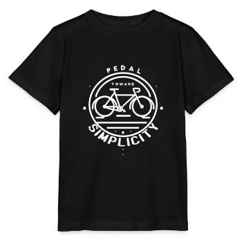 Embrace Simplicity Minimalist - Stanley/Stella MINI CREATOR Kids’ T-Shirt - black - Front - Mikhail (115cm)