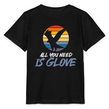 Falknerei Ornithologie Geschenk - Stanley/Stella Kinder T-Shirt MINI CREATOR  - Schwarz - Vorne - Mikhail (115cm)