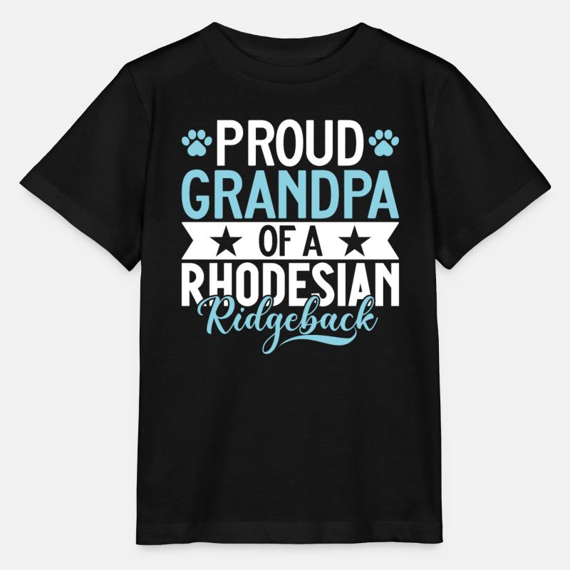 Rhodesian Ridgeback Gifts - Stanley/Stella Kinder T-Shirt MINI CREATOR  - Schwarz