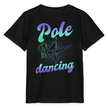 Pole Dance Dancer, Pole Dance, Pole Dancing - Stanley/Stella MINI CREATOR Kids’ T-Shirt - black - Front - Mikhail (115cm)