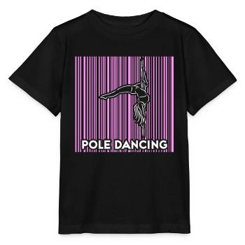 Pole Dance Dancer, Pole Dance, Pole Dancing - Stanley/Stella MINI CREATOR Kids’ T-Shirt - black - Front - Mikhail (115cm)