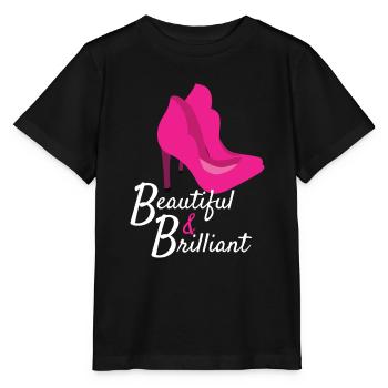 Beautiful & Brilliant High Heels Mode - Stanley/Stella Kinder T-Shirt MINI CREATOR  - Schwarz - Vorne - Mikhail (115cm)