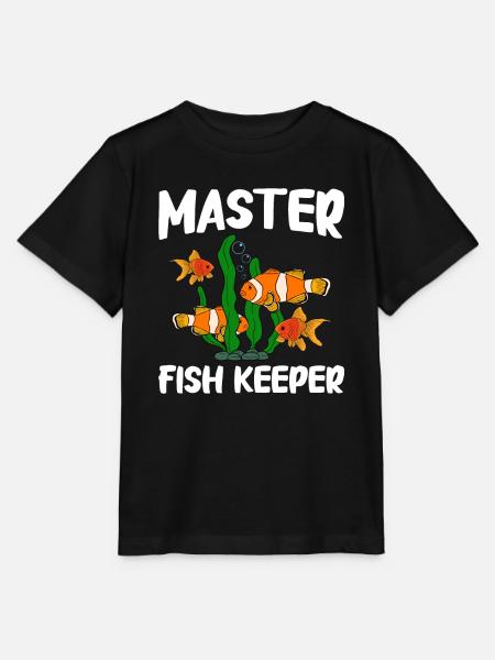 Aquaristik Fischzucht Aquarianer - Stanley/Stella Kinder T-Shirt MINI CREATOR - Schwarz