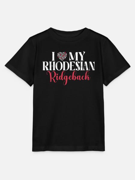 Rhodesian Ridgeback Gifts - Stanley/Stella Kinder T-Shirt MINI CREATOR - Schwarz