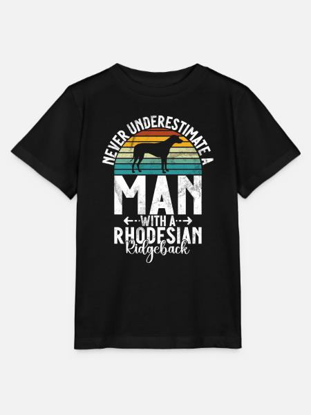 Rhodesian Ridgeback Gifts - Stanley/Stella Kinder T-Shirt MINI CREATOR - Schwarz