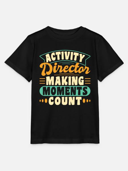 Awesome Activity Director - Stanley/Stella Kinder T-Shirt MINI CREATOR  - Schwarz