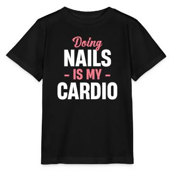 Nägel Machen Ist Mein Cardio-artist Groomer - Stanley/Stella Kinder T-Shirt MINI CREATOR  - Schwarz - Vorne - Mikhail (115cm)