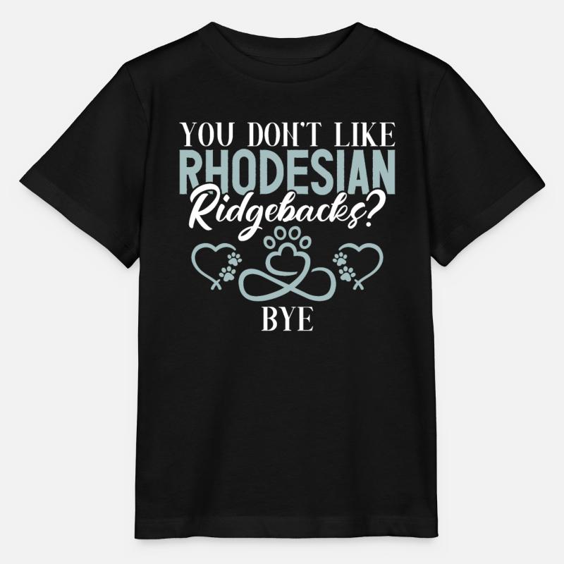 Rhodesian Ridgeback Gifts - Stanley/Stella Kinder T-Shirt MINI CREATOR  - Schwarz