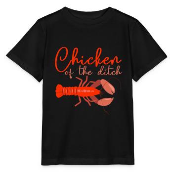 Poulet du fossé - T-shirt bio MINI CREATOR Stanley/Stella Enfant - noir - Devant - Mikhail (115cm)