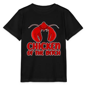 Poulet du fossé 4 - T-shirt bio MINI CREATOR Stanley/Stella Enfant - noir - Devant - Mikhail (115cm)