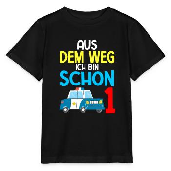 1. Geburtstag Kindergeburtstag Party Kindergarten - Stanley/Stella Kinder T-Shirt MINI CREATOR  - Schwarz - Vorne - Mikhail (115cm)