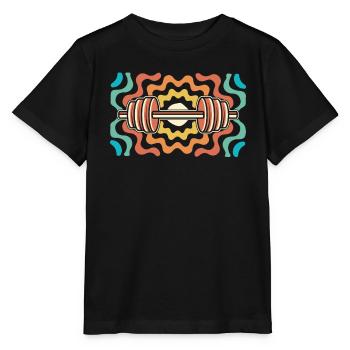 Fitness - Stanley/Stella MINI CREATOR Kids’ T-Shirt - black - Front - Mikhail (115cm)