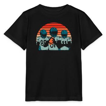 Football américain - T-shirt bio MINI CREATOR Stanley/Stella Enfant - noir - Devant - Mikhail (115cm)
