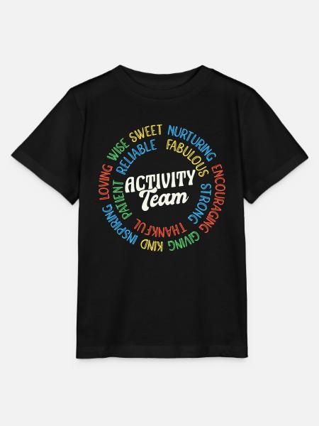 Activity Squad Activity Director - Stanley/Stella Kinder T-Shirt MINI CREATOR  - Schwarz