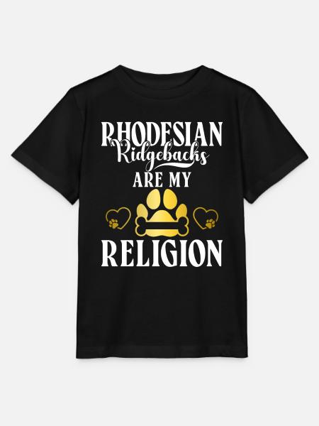 Rhodesian Ridgeback Gifts - Stanley/Stella Kinder T-Shirt MINI CREATOR - Schwarz