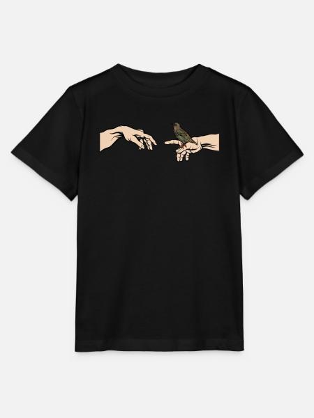 Star Vogel des Jahres Common starling - Stanley/Stella Kinder T-Shirt MINI CREATOR - Schwarz