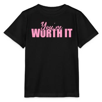 Soyez vous-même ! Confiance en soi, pensée positive Motivation - T-shirt bio MINI CREATOR Stanley/Stella Enfant - noir - Devant - Mikhail (115cm)
