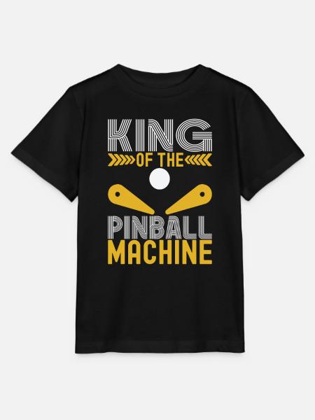 Pinball Flipper - Stanley/Stella Kinder T-Shirt MINI CREATOR - Schwarz