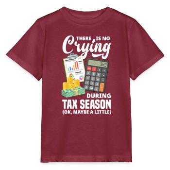Drôle de cadeau comptable de conseiller fiscal - T-shirt bio MINI CREATOR Stanley/Stella Enfant - bordeaux - Devant - Kain (125cm)