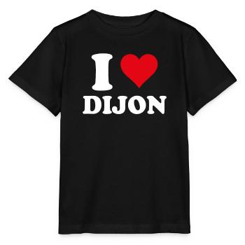 I Love Dijon Gift Tourism - Stanley/Stella MINI CREATOR Kids’ T-Shirt - black - Front - Mikhail (115cm)