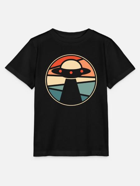 Alien Außerirdischer - Stanley/Stella Kinder T-Shirt MINI CREATOR - Schwarz