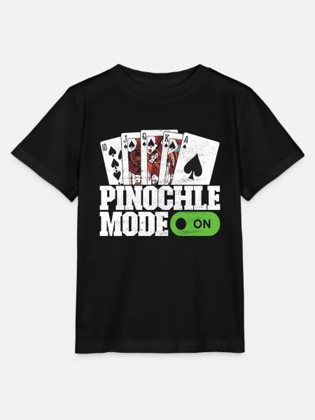 Binokel Pinochle - Stanley/Stella Kinder T-Shirt MINI CREATOR - Schwarz