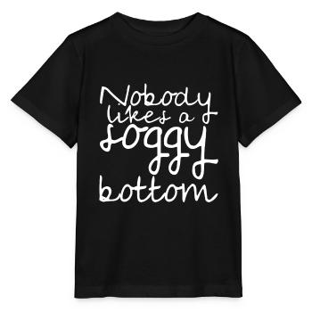 Nobody Likes A Soggy Bottom - Stanley/Stella MINI CREATOR Kids’ T-Shirt - black - Front - Mikhail (115cm)