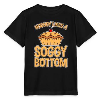Nobody Likes A Soggy Bottom 2 - Stanley/Stella MINI CREATOR Kids’ T-Shirt - black - Front - Mikhail (115cm)