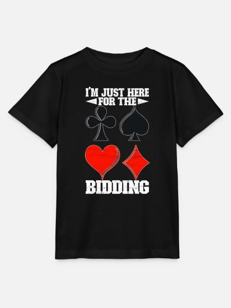 Binokel Pinochle - Stanley/Stella Kinder T-Shirt MINI CREATOR - Schwarz