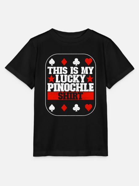 Binokel Pinochle - Stanley/Stella Kinder T-Shirt MINI CREATOR  - Schwarz