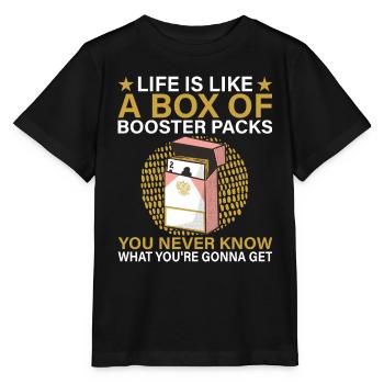 Kartenspiel Kartenspieler Pokern - Stanley/Stella Kinder T-Shirt MINI CREATOR  - Schwarz - Vorne - Mikhail (115cm)