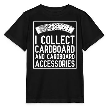 Kartenspiel Kartenspieler Pokern - Stanley/Stella Kinder T-Shirt MINI CREATOR  - Schwarz - Vorne - Mikhail (115cm)