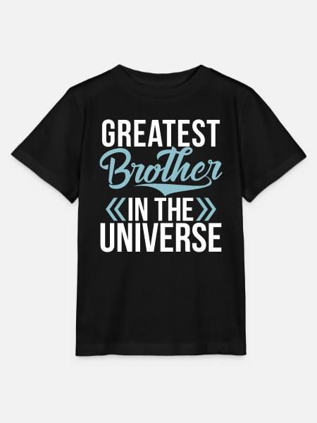 Brother Gifts - Stanley/Stella Kinder T-Shirt MINI CREATOR - Schwarz