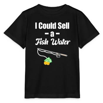 Je pourrais faire un drôle - T-shirt bio MINI CREATOR Stanley/Stella Enfant - noir - Devant - Mikhail (115cm)