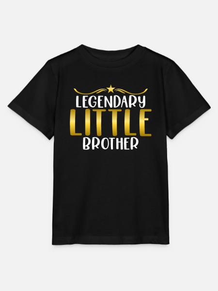 Little Brother Gifts - Stanley/Stella Kinder T-Shirt MINI CREATOR - Schwarz