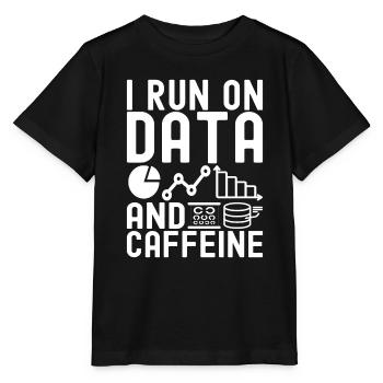 Analyste de données en science des données - T-shirt bio MINI CREATOR Stanley/Stella Enfant - noir - Devant - Mikhail (115cm)