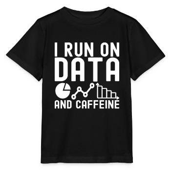 Analyste de données en science des données - T-shirt bio MINI CREATOR Stanley/Stella Enfant - noir - Devant - Mikhail (115cm)