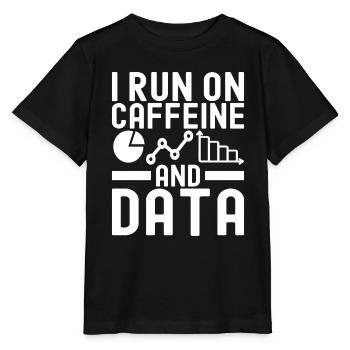 Analyste de données en science des données - T-shirt bio MINI CREATOR Stanley/Stella Enfant - noir - Devant - Mikhail (115cm)