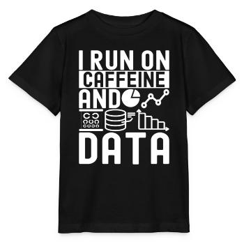 Analyste de données en science des données - T-shirt bio MINI CREATOR Stanley/Stella Enfant - noir - Devant - Mikhail (115cm)