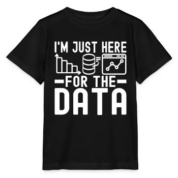 Analyste de données en science des données - T-shirt bio MINI CREATOR Stanley/Stella Enfant - noir - Devant - Mikhail (115cm)