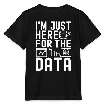 Analyste de données en science des données - T-shirt bio MINI CREATOR Stanley/Stella Enfant - noir - Devant - Mikhail (115cm)